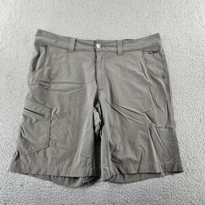 Outdoor Research Shorts Mens 36 Gray Ferrosi Hiking Cargo Outdoor Trail
